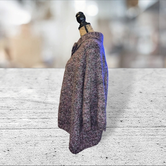 Tweeds purple wool blend cardigan/sweater/jacket size 2X - Picture 8 of 14